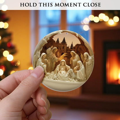 Nativity Christmas Ornament